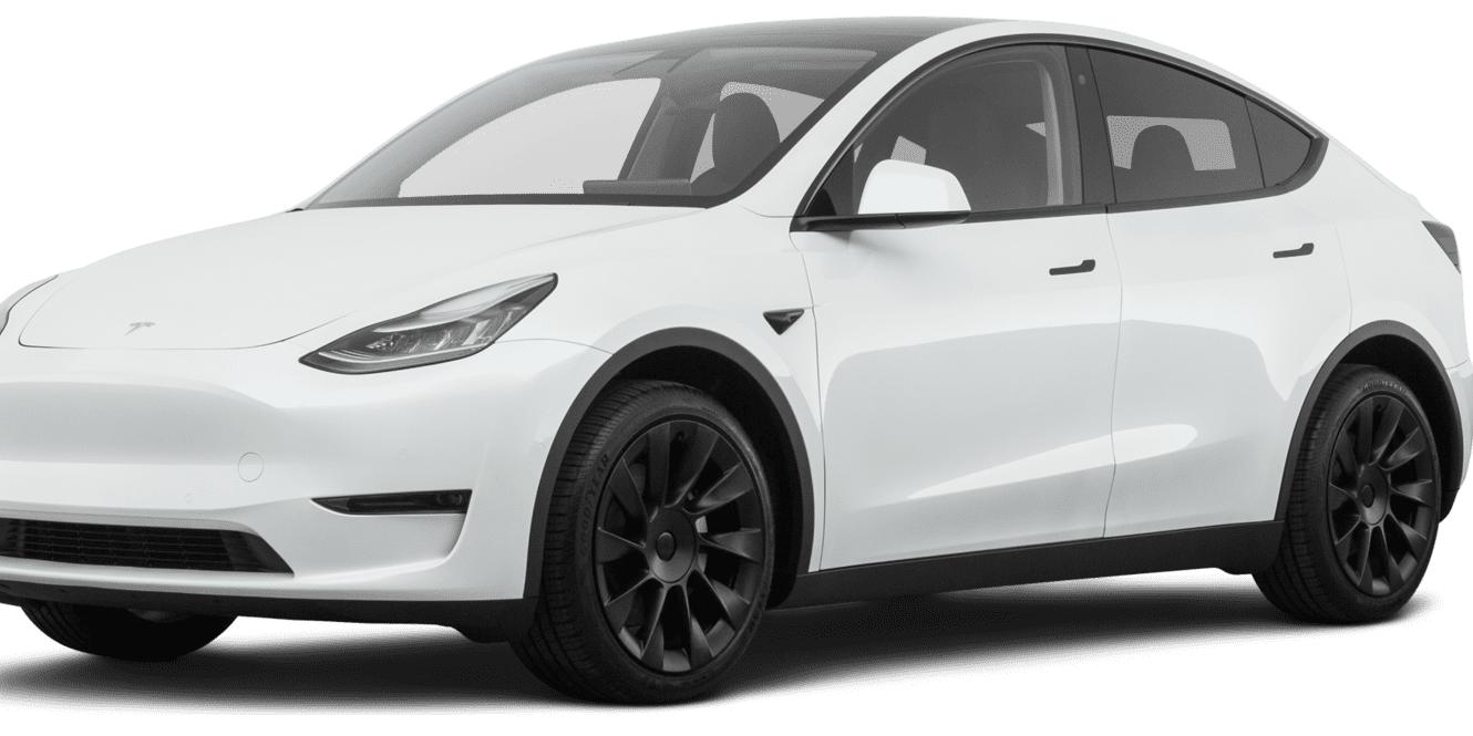 TESLA MODEL Y 2021 5YJYGDEE6MF281187 image